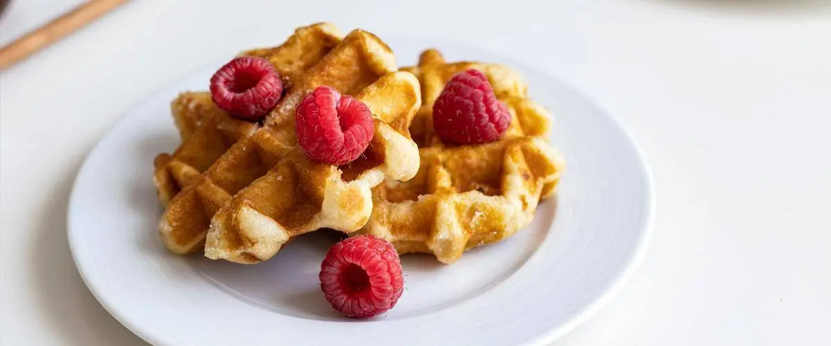 Waffles de buñuelo