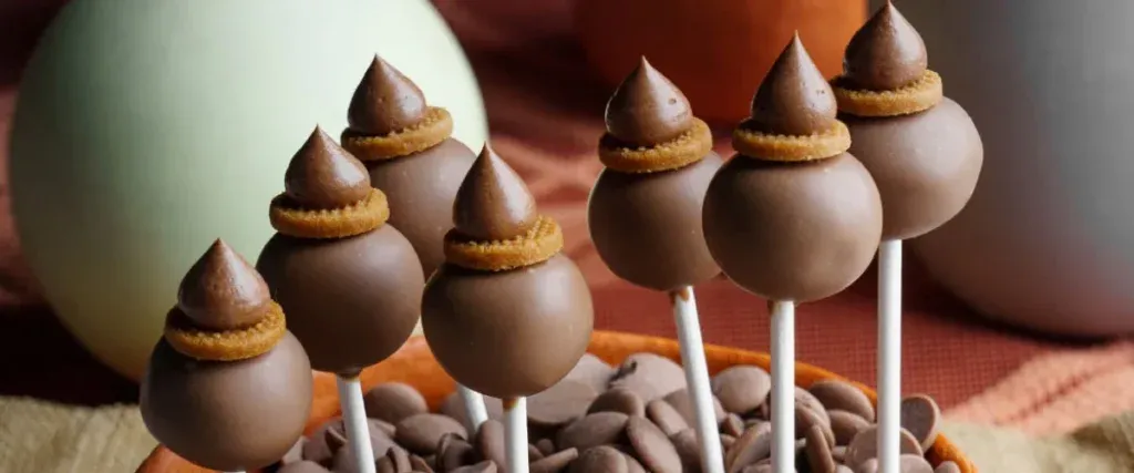 Paletas de trufa con chocolate con leche Sicao