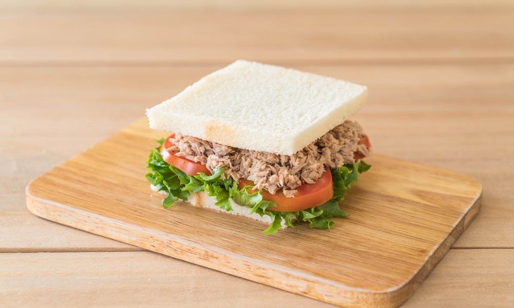 Receta: Sándwich de Atún.