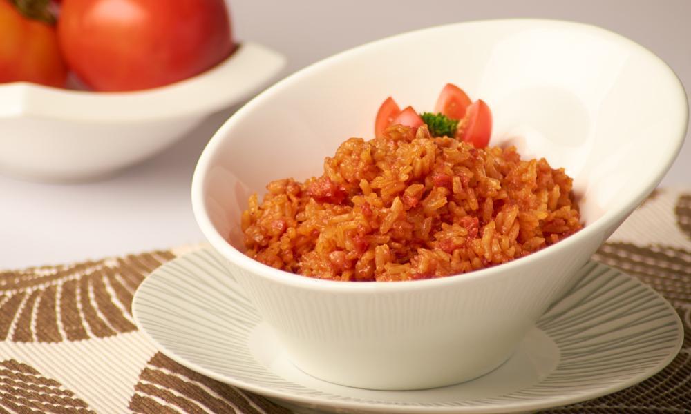 Arroz cremoso en Salsa de Tomate y Chorizo