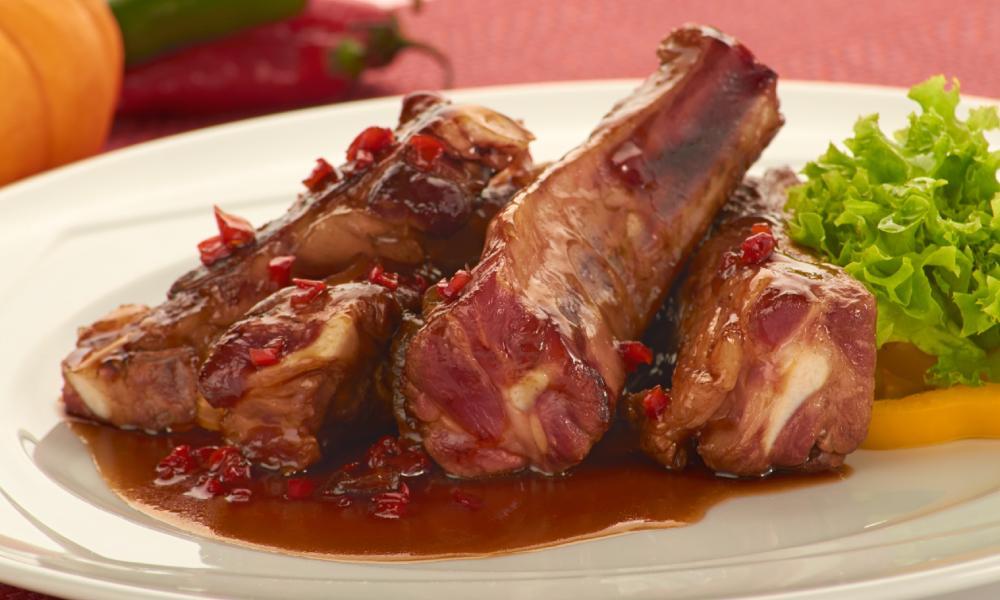 Costillas en Salsa Agridulce